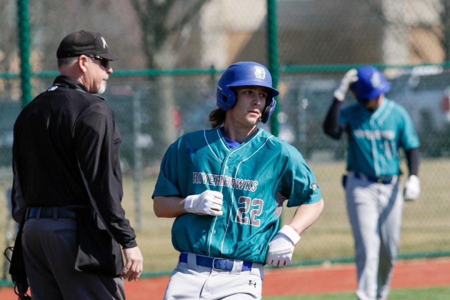 First-year business student Ethan Grieb, an infielder and a pitcher and third-year business administration student Brian Connolly, who plays multiple positions, are the co-captains of the baseball team.