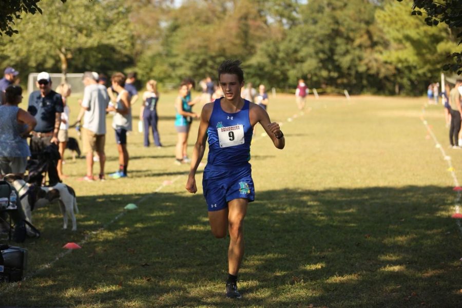 Second-year transfer studies student Justin Abell said his goal this season is to lower his times.