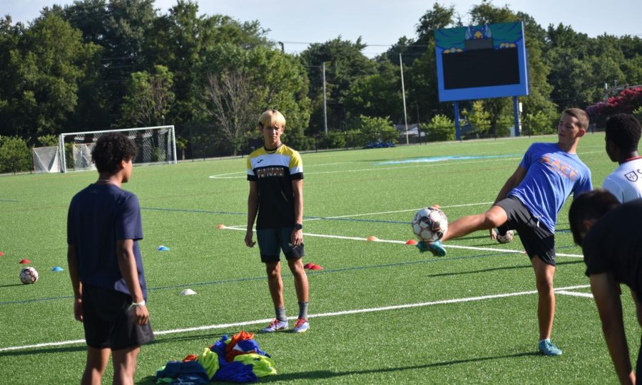 The Riverhawks mens and womens soccer teams started their seasons on Aug. 25.