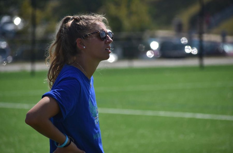 Former outside midfielder Morgan Argubright joined the women's soccer coaching staff.