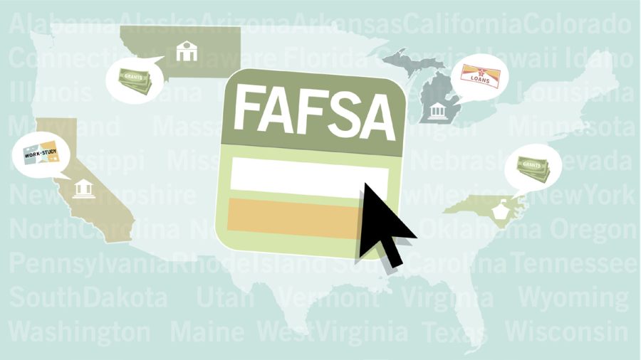 By filling out the Free  Application for Federal Student Aid–FAFSA–students can qualify for scholarships, tuition assistance and on-campus work-study jobs.