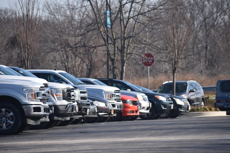 Students say they wish campus parking lots had more spaces.