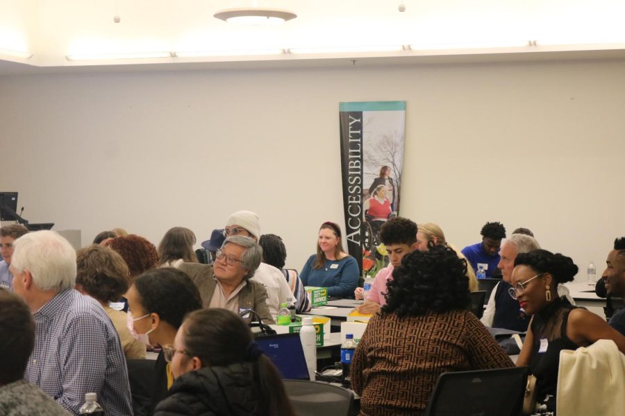 AACC's Business Management department hosted a speed networking event on the Arnold campus on Wednesday. 