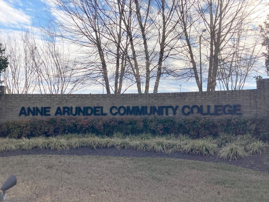 The previous brown-bricked sign was torn down in early February.