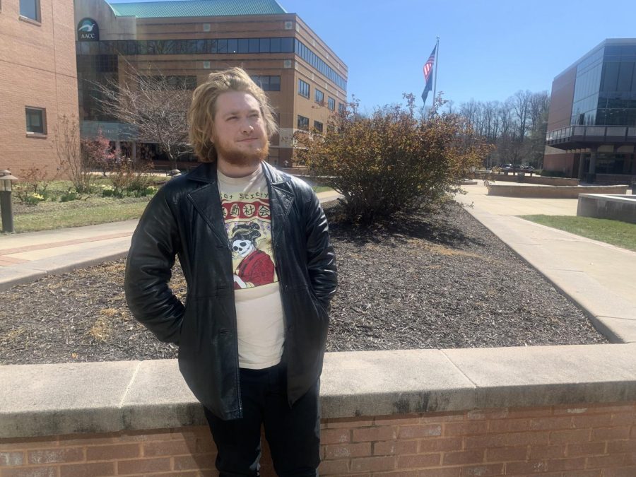 Second-year transfer studies student Joseph Daigle says his plan for spring break is to volunteer at the Annapolis Film Festival. 
