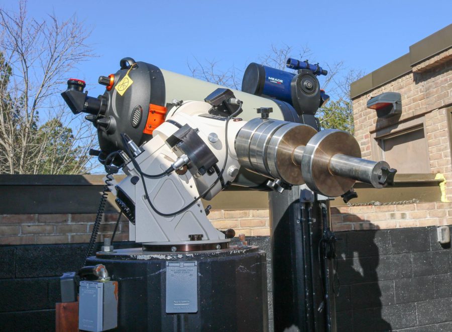 AACC repaired the largest telescope in the observatory this semester.
