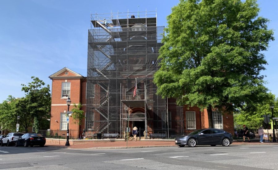 Shown, the Circuit Court for Anne Arundel County in Annapolis. 