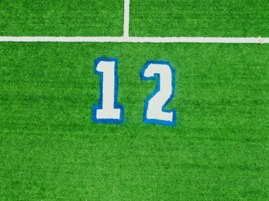 The Riverhawks mens lacrosse team retired No. 12 in February. 