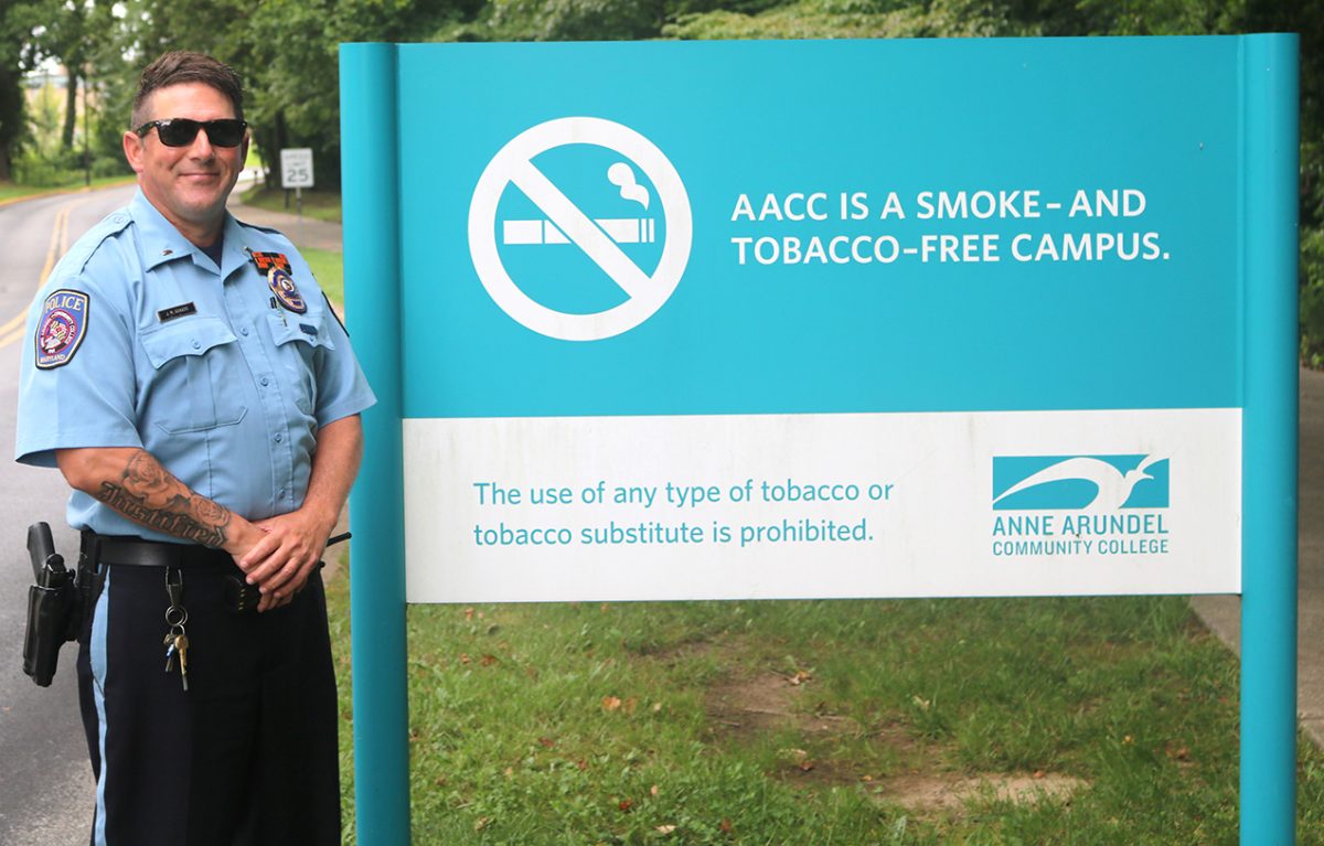 AACC bans marijuana on campus, despite its legalization on July 1, according to Police Lt. Joe Donato.