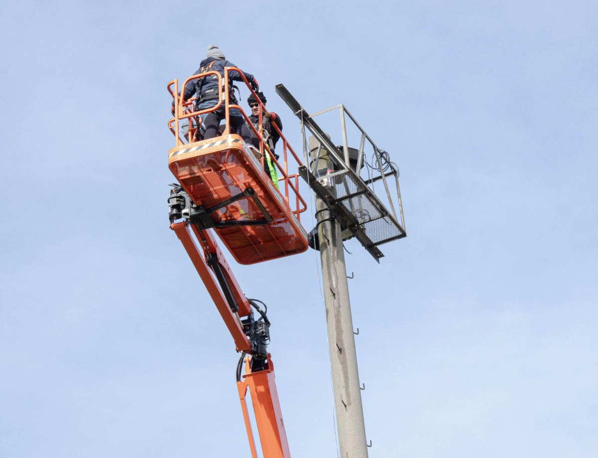 Siegert Stadium will be closed until the end of the semester so Facilities can replace the overhead lights around the playing field.