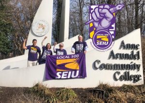 AACCs adjunct professors have voted to join SEIU Local 500, a union that represents part-time faculty and others. Photo courtesy of SEIU Local 500.