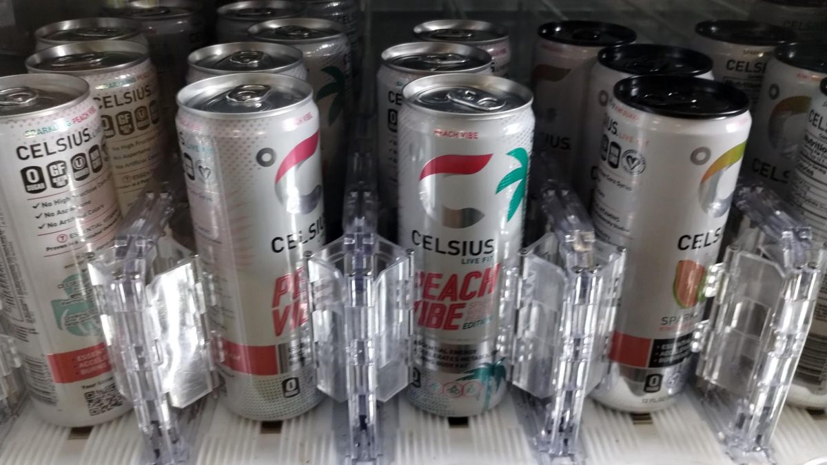 Celsius is a favorite energy drink among AACC students.