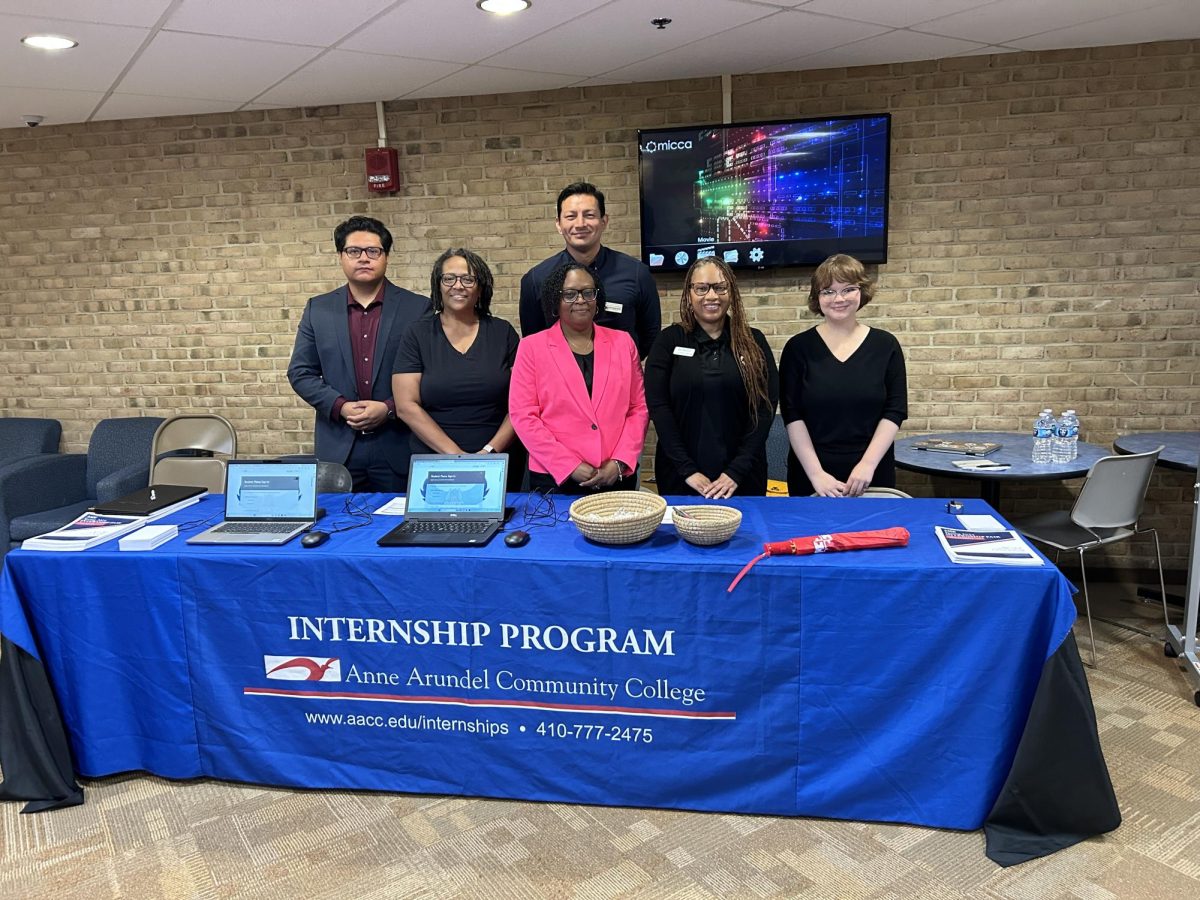 The Sarbanes Center for Career and Civic Engagement gave employers the opportunity to recruit AACC students face to face.