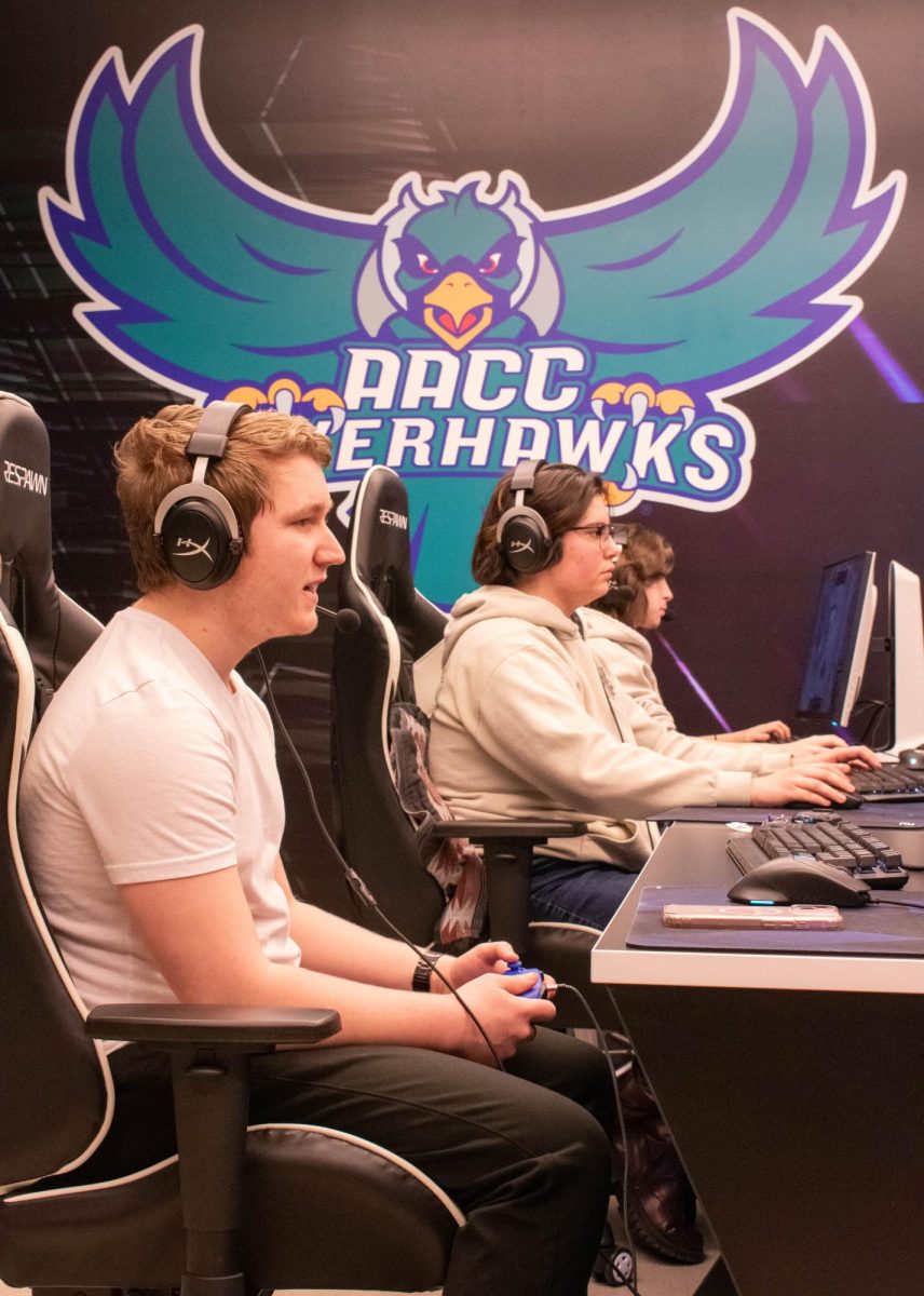 Esports coach Conway Johnson says the esports team struggles to recruit new members.
