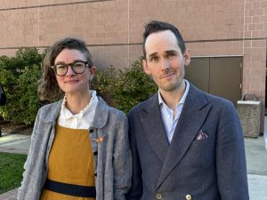 English professors Candice and Tim Mayhill created the CLAW program to help improve education by
training professors to teach seminar classes. 
