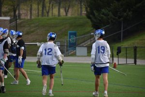 AJ Herdt, right, and Tristan Giesbrecht moved more than 2,000 miles from Idaho to Maryland to play lacrosse. 
