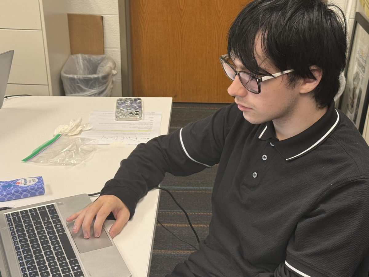 Campus Current reporter Cleric Rutherford says two officers of the student chapter of Turning Point USA told him to leave their meeting.