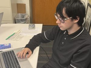 Campus Current reporter Cleric Rutherford says two officers of the student chapter of Turning Point USA told him to leave their meeting.