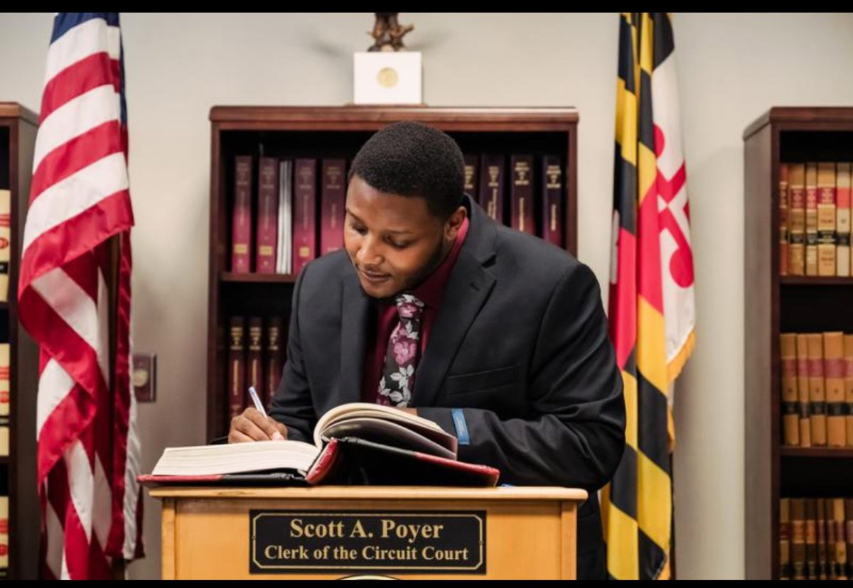New student trustee Keshawn Johnson is studying computer science.
