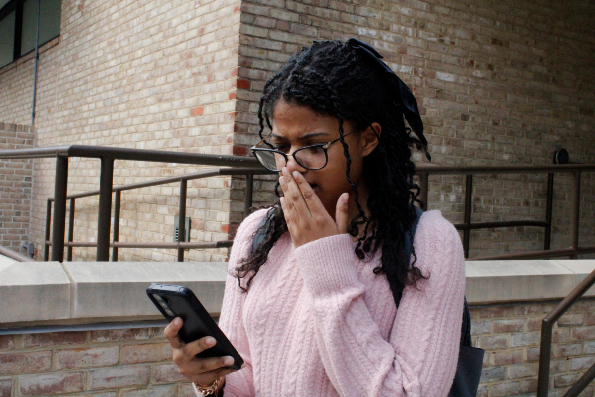 First-year journalism student Athena Dyer says bomb threats at Morgan State University convinced her not to transfer there in the spring.
